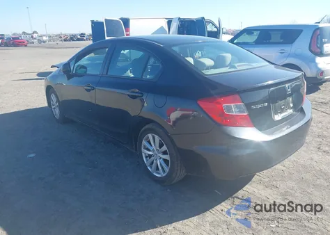 2012 Honda Civic Ex from USA, damaged, VIN 19XFB2F81CE325295